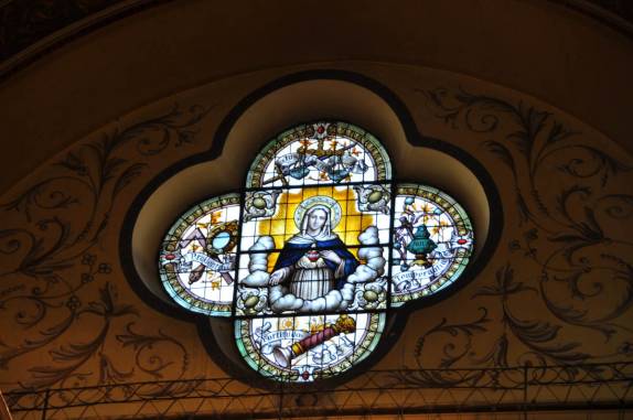 Vitral da catedral de Salta - Argentina